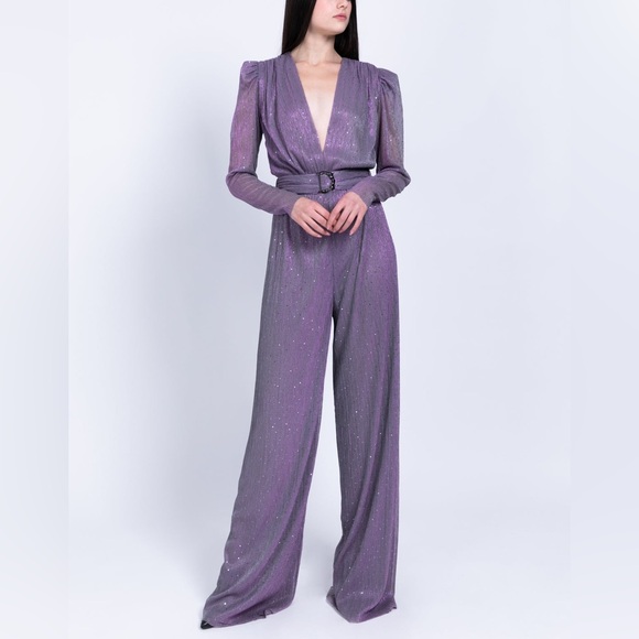 NWT Sabina Musayev Jimmy Jumpsuit Size Small - Picture 5 of 11